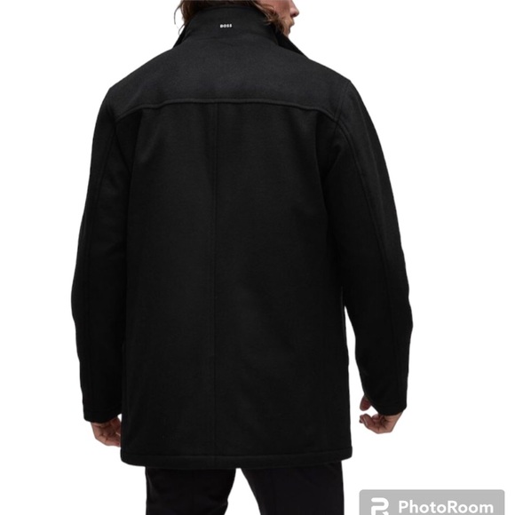 Hugo Boss Coxtan Cashmere Car Coat 44R - Picture 2 of 12
